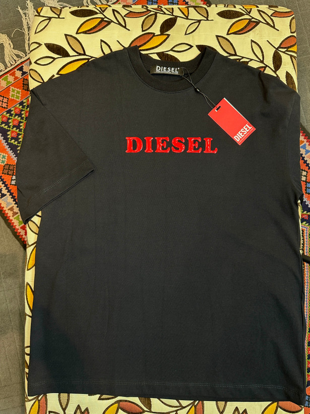تیشرت مردانه Diesel یقه گرد وارداتی